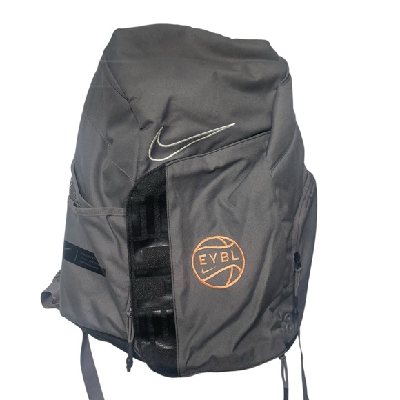 Nike Other - Nike Gray and Orange EYBL Elite Hoops Athletic Backpack